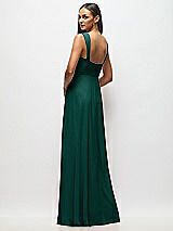 Alt View 3 Thumbnail - Evergreen Contoured Wide Strap Sweetheart Maxi Dress