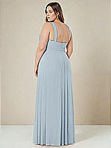 Alt View 2 Thumbnail - Mist Contoured Wide Strap Sweetheart Maxi Dress