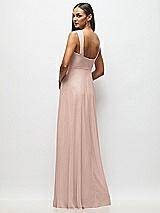 Alt View 3 Thumbnail - Neu Nude Contoured Wide Strap Sweetheart Maxi Dress