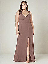 Alt View 1 Thumbnail - Sienna Contoured Wide Strap Sweetheart Maxi Dress