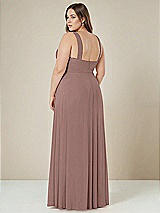 Alt View 2 Thumbnail - Sienna Contoured Wide Strap Sweetheart Maxi Dress