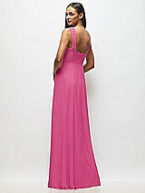 Alt View 3 Thumbnail - Tea Rose Contoured Wide Strap Sweetheart Maxi Dress