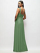 Alt View 3 Thumbnail - Vineyard Green Contoured Wide Strap Sweetheart Maxi Dress