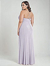 Alt View 3 Thumbnail - Moondance Scoop Neck Convertible Tie-Strap Maxi Dress with Front Slit