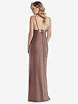 Rear View Thumbnail - Sienna Cowl-Neck Tie-Strap Maternity Slip Dress