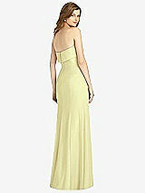 Rear View Thumbnail - Butter Yellow Bella Bridesmaids Dress BB139