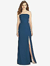 Front View Thumbnail - Dusk Blue Bella Bridesmaids Dress BB139