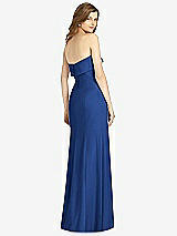 Rear View Thumbnail - Classic Blue Bella Bridesmaids Dress BB139