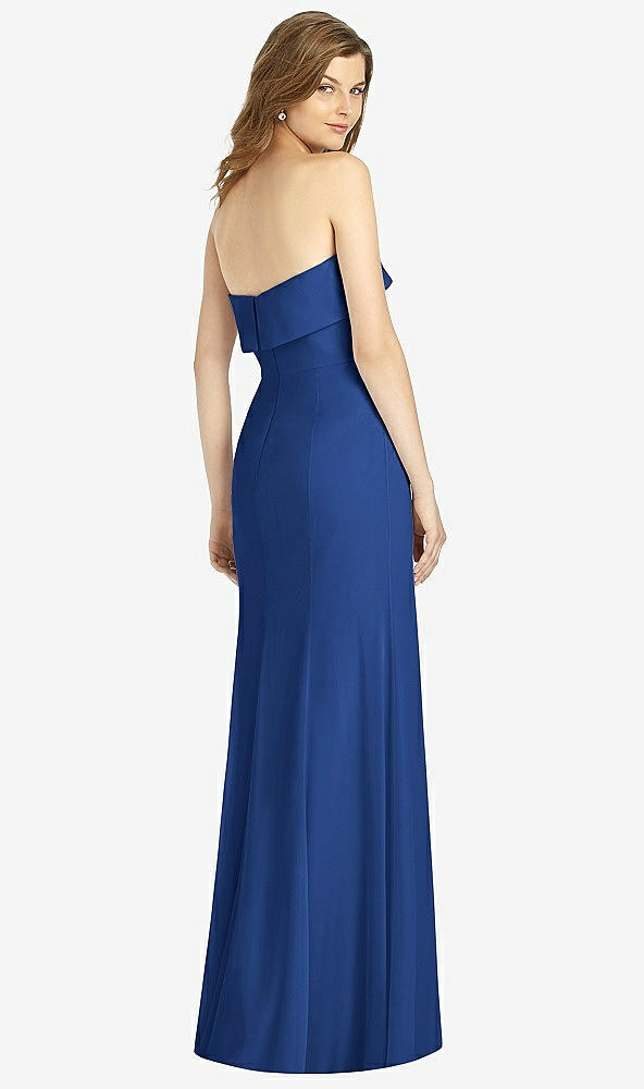 Back View - Classic Blue Bella Bridesmaids Dress BB139