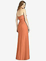 Rear View Thumbnail - Sweet Melon Bella Bridesmaids Dress BB139