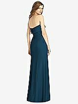 Rear View Thumbnail - Atlantic Blue Bella Bridesmaids Dress BB139