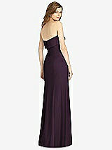 Rear View Thumbnail - Aubergine Bella Bridesmaids Dress BB139