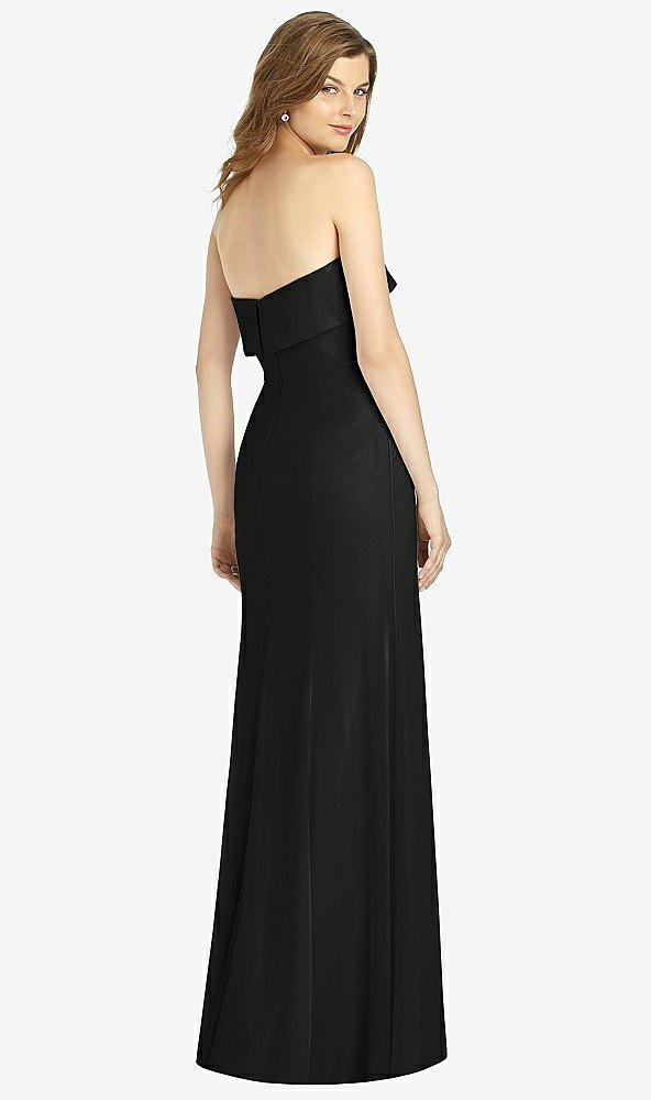 Back View - Black Bella Bridesmaids Dress BB139