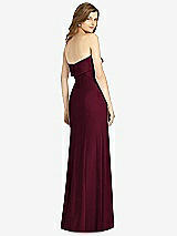 Rear View Thumbnail - Cabernet Bella Bridesmaids Dress BB139