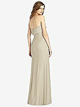 Rear View Thumbnail - Champagne Bella Bridesmaids Dress BB139