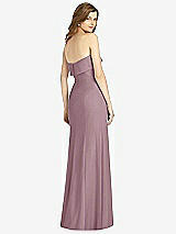 Rear View Thumbnail - Dusty Rose Bella Bridesmaids Dress BB139