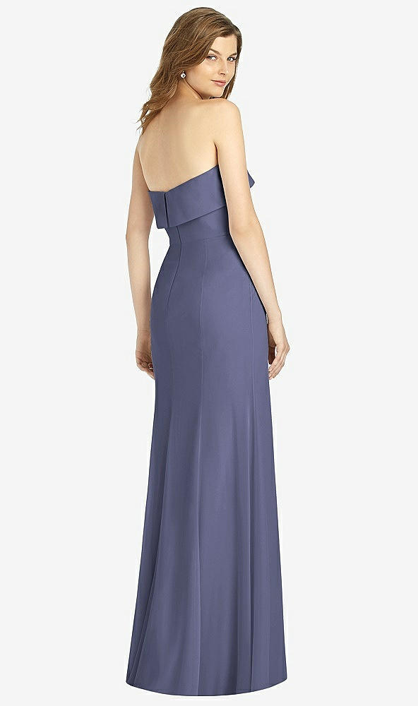 Back View - French Blue Bella Bridesmaids Dress BB139