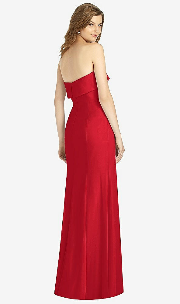 Back View - Parisian Red Bella Bridesmaids Dress BB139