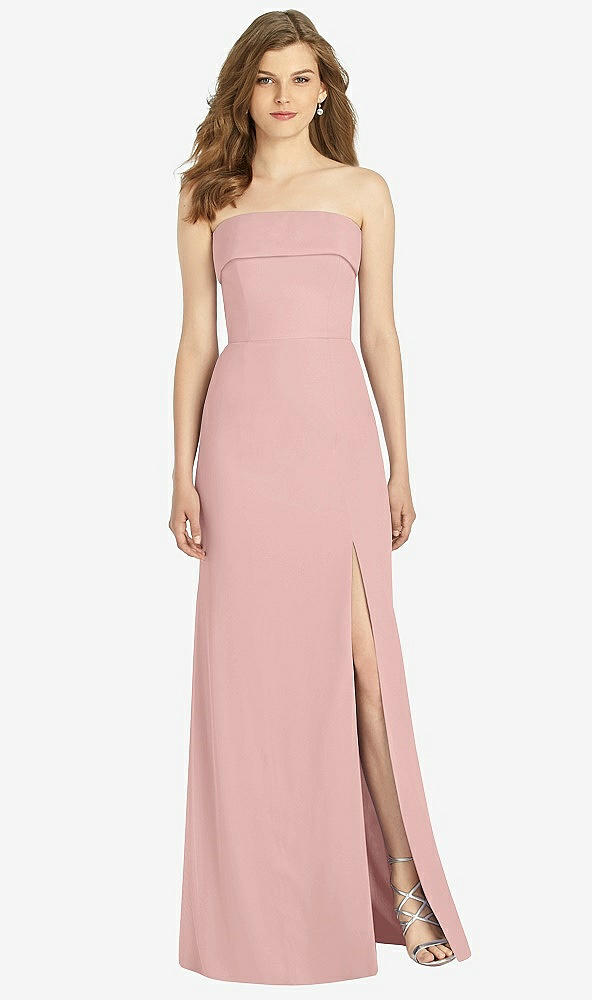 Front View - Rose - PANTONE Rose Quartz Bella Bridesmaids Dress BB139