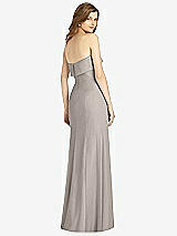 Rear View Thumbnail - Taupe Bella Bridesmaids Dress BB139