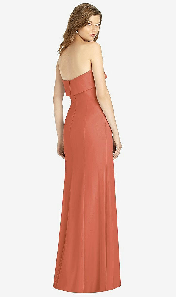 Back View - Terracotta Copper Bella Bridesmaids Dress BB139