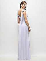 Alt View 4 Thumbnail - Silver Dove Plunge Neckline Bow Shoulder Empire Waist Chiffon Maxi Dress
