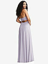 Alt View 7 Thumbnail - Moondance Strapless Empire Waist Cutout Maxi Dress with Covered Button Detail