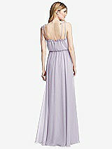 Rear View Thumbnail - Moondance Skinny Tie-Shoulder Ruffle-Trimmed Blouson Maxi Dress