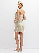 Rear View Thumbnail - Champagne Short Whisper Satin Slip