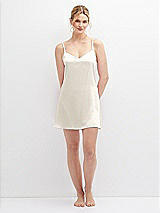 Alt View 5 Thumbnail - Ivory Short Whisper Satin Slip