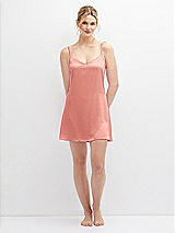 Alt View 5 Thumbnail - Rose - PANTONE Rose Quartz Short Whisper Satin Slip