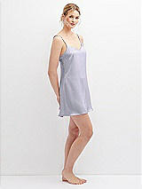 Alt View 6 Thumbnail - Silver Dove Short Whisper Satin Slip