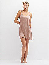 Front View Thumbnail - Toasted Sugar Short Whisper Satin Slip