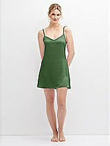 Alt View 5 Thumbnail - Vineyard Green Short Whisper Satin Slip