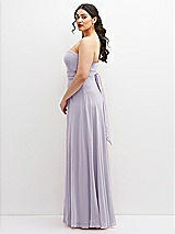 Alt View 5 Thumbnail - Moondance Chiffon Convertible Maxi Dress with Multi-Way Tie Straps