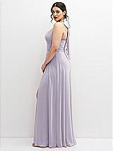 Side View Thumbnail - Moondance Chiffon Convertible Maxi Dress with Multi-Way Tie Straps