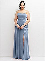 Alt View 4 Thumbnail - Cloudy Chiffon Convertible Maxi Dress with Multi-Way Tie Straps