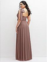 Alt View 3 Thumbnail - Sienna Chiffon Convertible Maxi Dress with Multi-Way Tie Straps