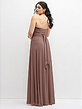 Alt View 6 Thumbnail - Sienna Chiffon Convertible Maxi Dress with Multi-Way Tie Straps