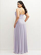 Rear View Thumbnail - Moondance Soft Cowl-Neck A-Line Maxi Dress with Adjustable Straps