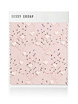 Front View Thumbnail - Rose - PANTONE Rose Quartz Trellis 3D Sequin Embroidery Swatch