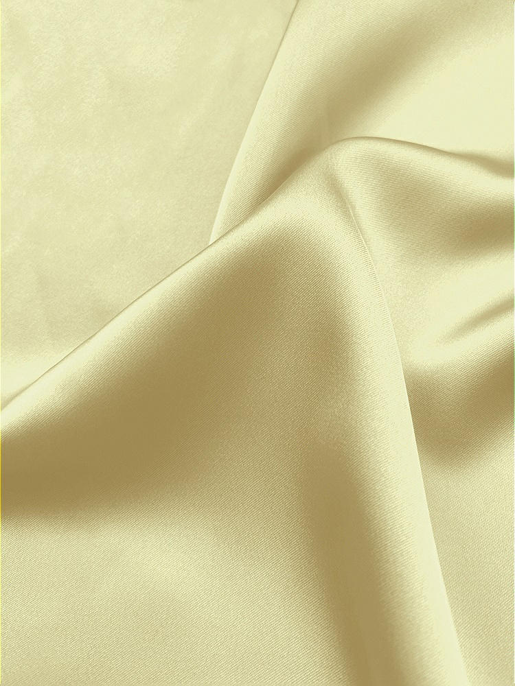 Front View - Butter Yellow Neu Stretch Charmeuse Fabric by the Yard