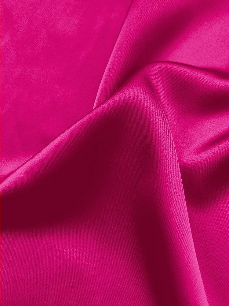 Front View - Think Pink Neu Stretch Charmeuse Fabric by the Yard