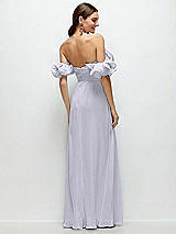 Alt View 3 Thumbnail - Silver Dove Dramatic Ruffle Edge Strap Chiffon Maxi Dress