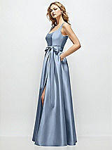 Front View Thumbnail - Cloudy Scoop-Neck Tank Bodice Maxi Dress with Full Skirt