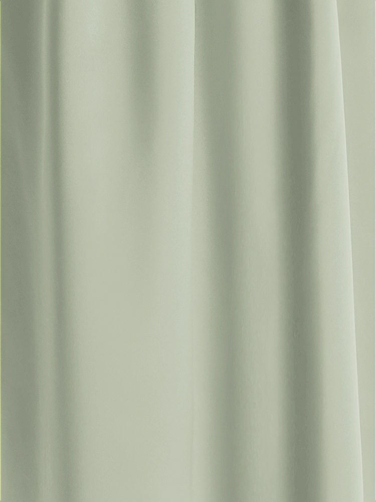 Front View - Celadon Matte Satin Fabric by the Yard