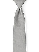 Front View Thumbnail - Chinchilla Peau de Soie Neckties by After Six