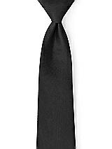 Front View Thumbnail - Black Peau de Soie Neckties by After Six