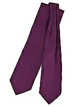 Front View Thumbnail - Italian Plum Peau de Soie Cravats by After Six