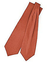 Front View Thumbnail - Burnt Orange Dupioni Cravats by After Six